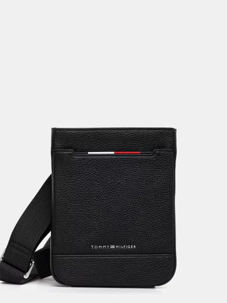 Tommy Hilfiger Geantă crossover Th Central Mini Crossover negru
