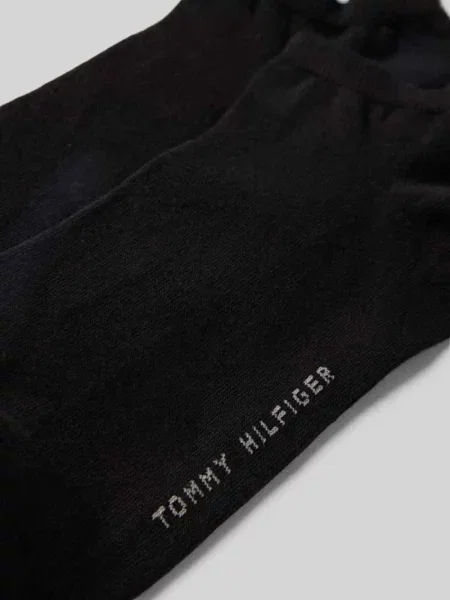 Skarpetki stopki w zestawie 2 pary Tommy Hilfiger czarne