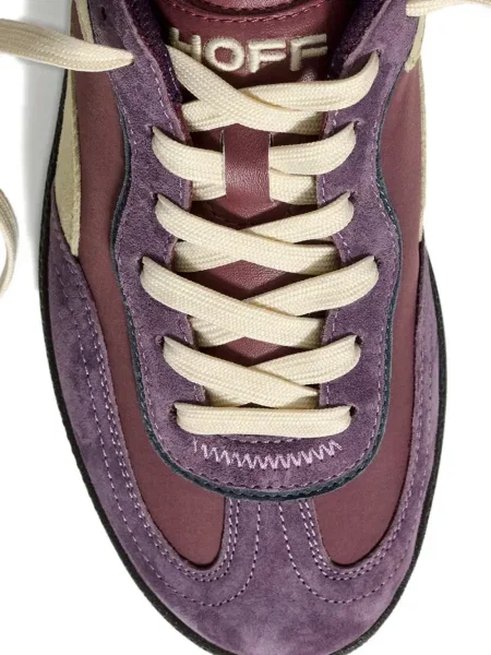 Sneakerși Hoff cu șireturi din dantelă violet
