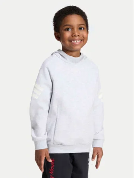 Mikina adidas šedá