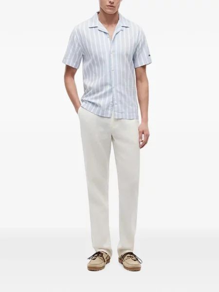 Scurt cămașă Tommy Hilfiger albastru