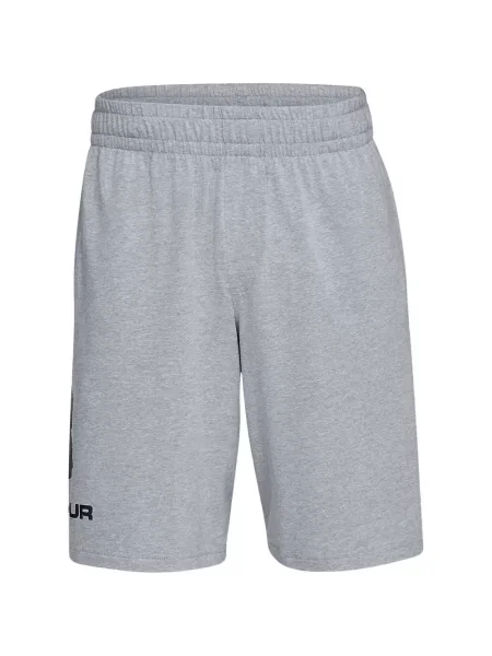 Pantaloni scurți Under Armour cu imagine gri