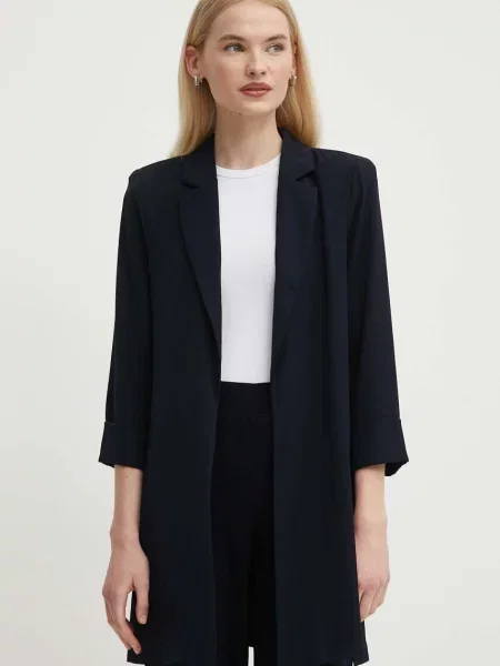 Joseph Ribkoff sacou marin desfacut neted albastru