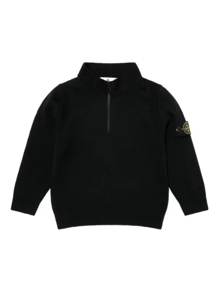 Gyerek szvetter Stone Island fekete