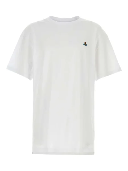 Tricou Vivienne Westwood cu imagine alb