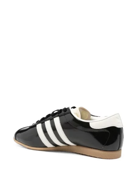Sneakerși Adidas din piele negru