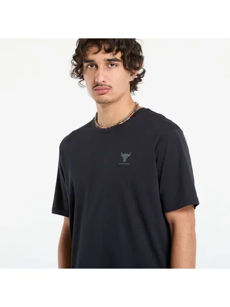 Тениска Under Armour с принт черно