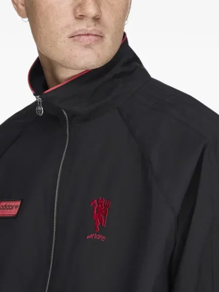 Pantaloni Adidas alergare roșu