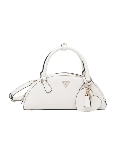 Guess torebka crossbody z imitacji skóry ISOBEL beżowa