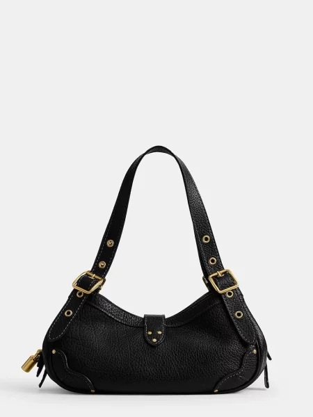 Кожаная сумка Coach