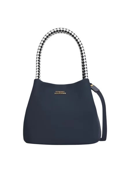 Torebka Tommy Hilfiger niebieska