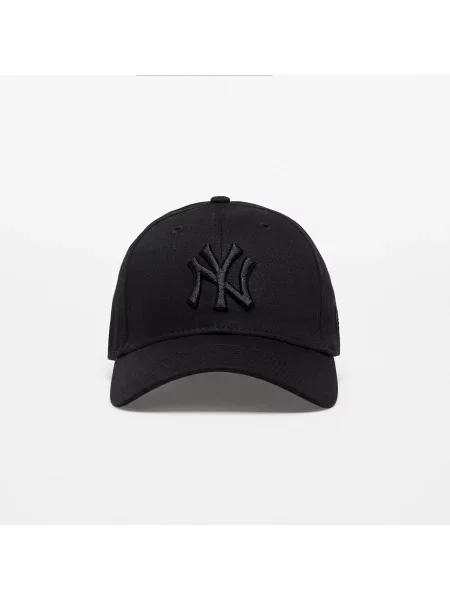 Καπέλα New Era Mlb League Basic New York Yankees Black On Black S-M μαύρο