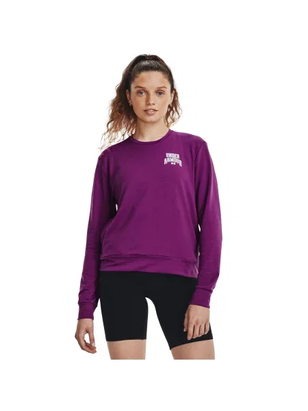 Bluza Under Armour frotte fuksja