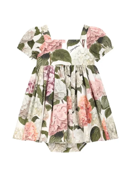 Sukienka dziecięca Dolce And Gabbana biała