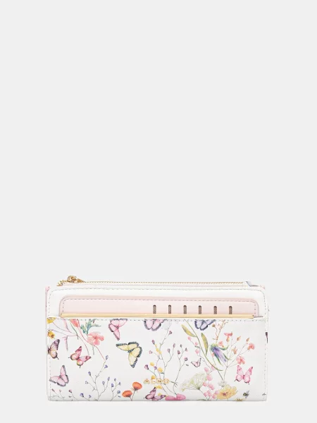 Aldo portfel z imitacji skóry OCOISSA różowy