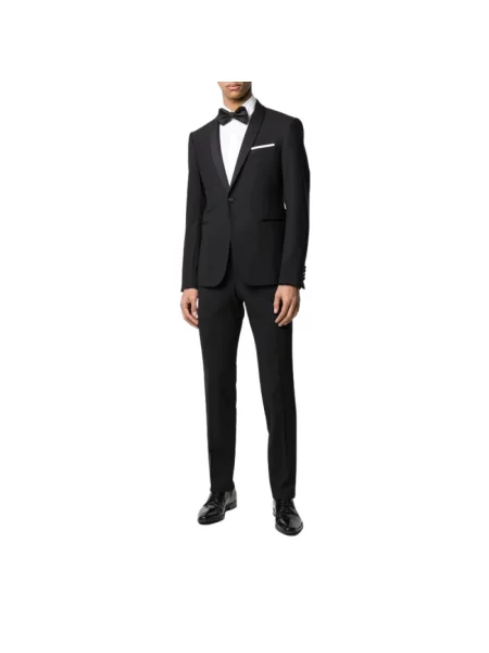 Garnitur Emporio Armani wełniany czarny