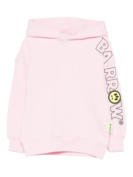 Bluza z kapturem dziecięca Barrow różowa