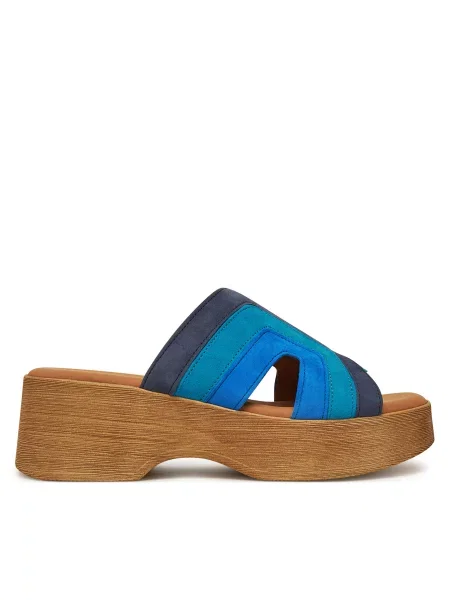 Шльопанці Gabor Голубий