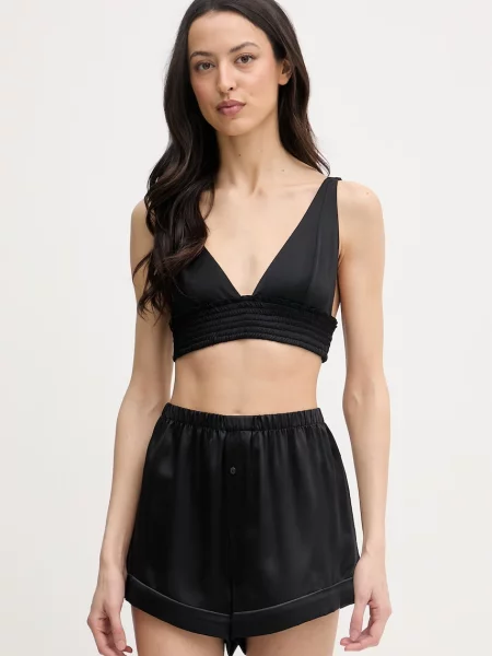 Calvin Klein Underwear pyžamové šortky dámske čierna