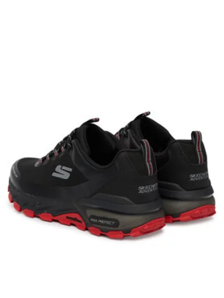 Trekingová obuv Skechers černé
