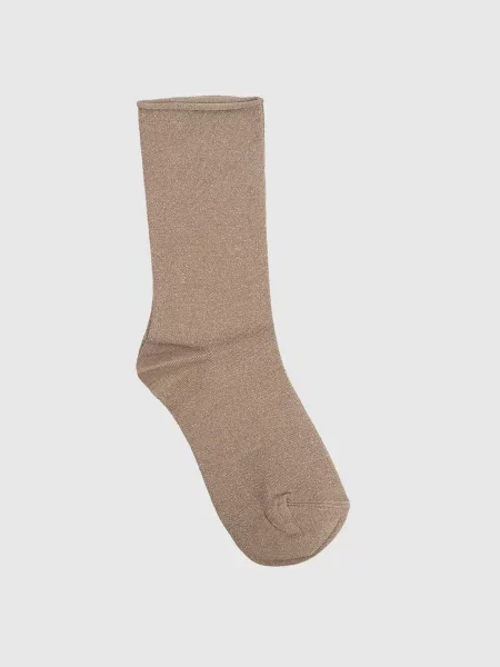 Шкарпетки з кашеміром та шовком Brunello Cucinelli коричневі