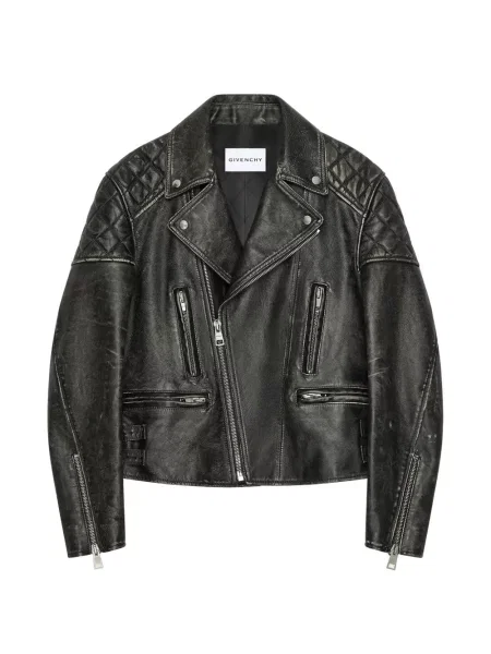 Geanta de piele Givenchy cu imagine negru