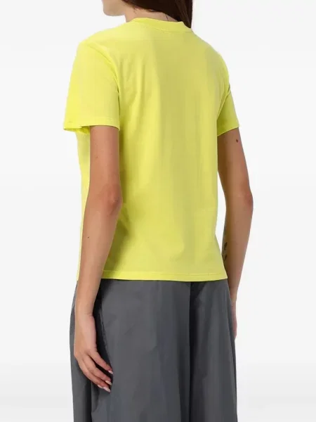 Flitteres póló Emporio Armani sárga