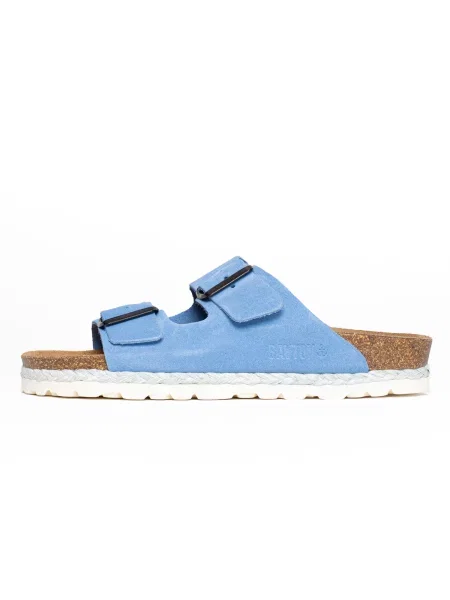 Bayton Nizki natikači svetlo modra / svetlo rjava bela