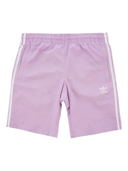 Pruhované krajkové pruhované tričko Adidas s vázáním šedé