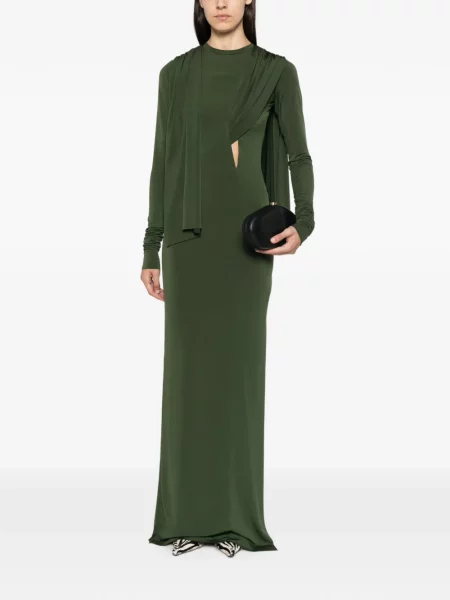 Rochie maxi Darkpark verde