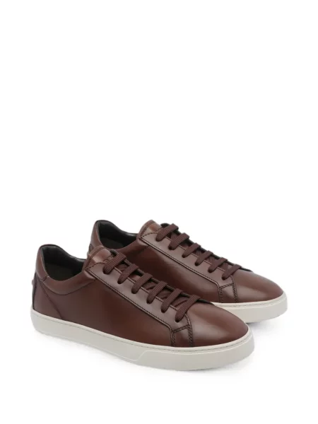 Sneakerși Tod's din piele maro