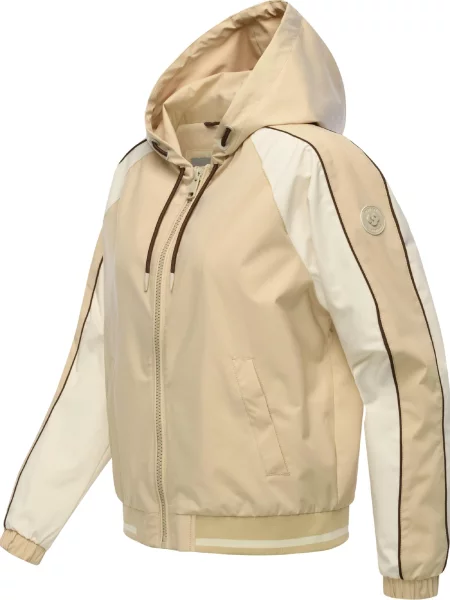 Ragwear Geacă funcțională Nicandra / nisipiu / maro închis bej