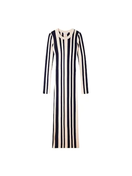 Dzianinowa sukienka midi Patrizia Pepe do kolan