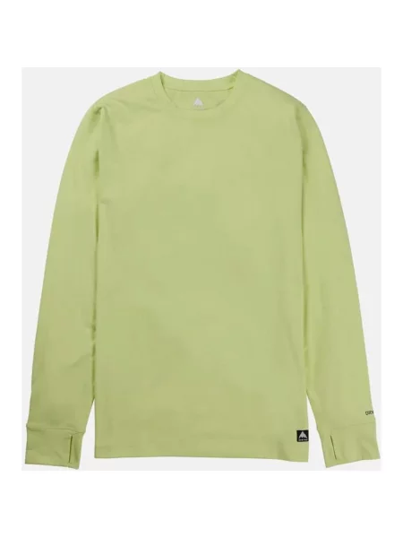 Koszulka termoaktywna Burton Midweight Crewneck z długim rękawem neonowy S żółty