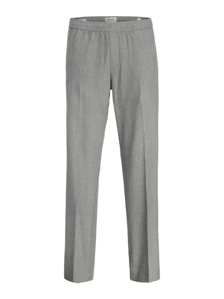 JACK & JONES Nohavice JPSTKANE EDWIN melírovaná sivá