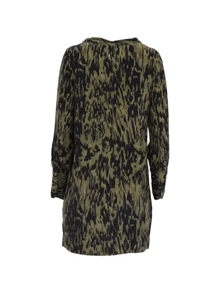 Rochie Nili Lotan cu imagine de costum verde