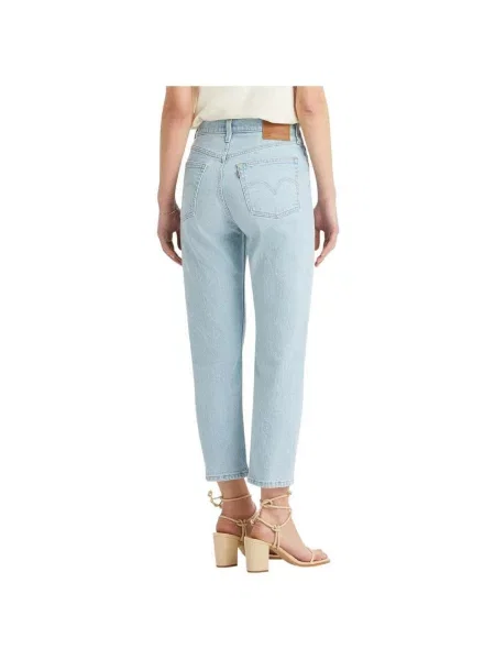 Levi's® Boyfriend Džíny 26 light indigo worn in modré