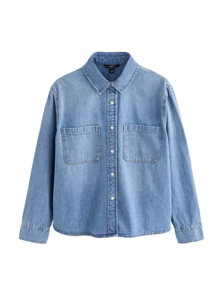 Next Bluză denim albastru