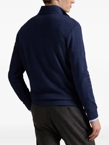 Μικρός κασκέτο Polo Ralph Lauren με χαμηλή μέση υφαίνω διαγωνίως πράσινο