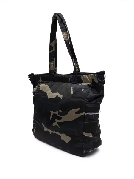 Geantă Porter-yoshida & Co. cu model camuflaj albastru