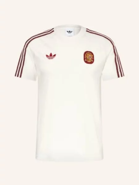 Adidas Tričko Španělsko Originals / tmavě červená bílá