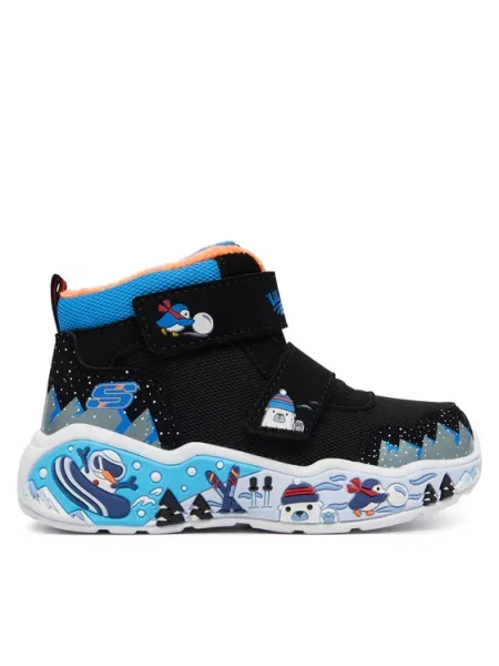 Snehule Skechers Play Scene Frosty Pals čierna