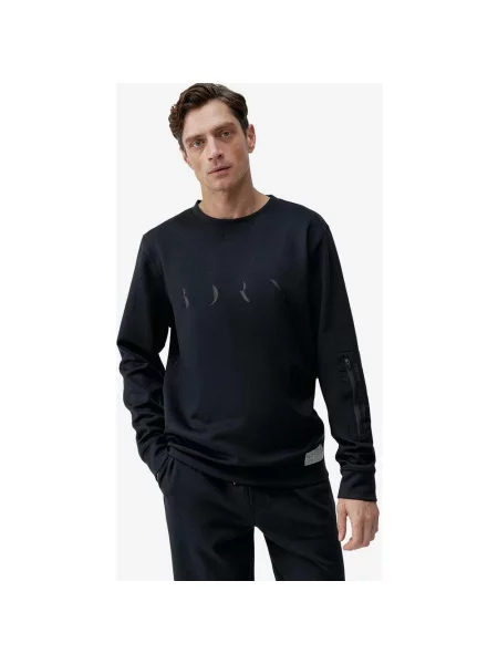 Bluza Born Living Yoga Ness w absolutnie czarnym kolorze S czarna