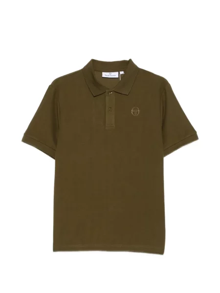 Tricou polo Sergio Tacchini cu broderie verde