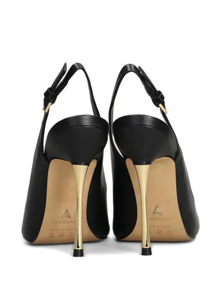 Pantofi cu toc Carrano slingback negru