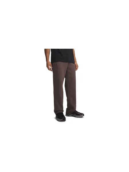 Under Armour Spodnie Dresowe Ua Icon Fleece braun brązowe