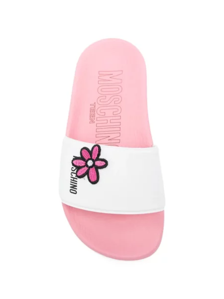 Sandały dziecięce Moschino białe
