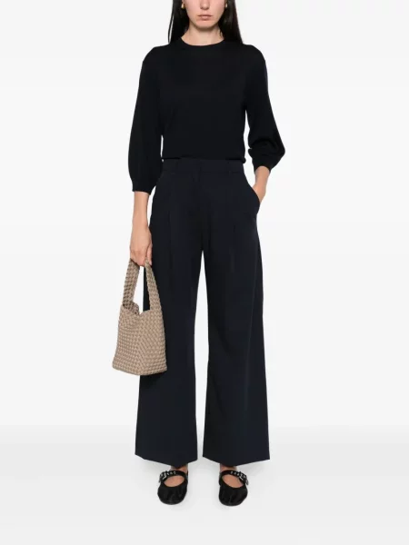 Pantaloni 's Max Mara plisate albastru