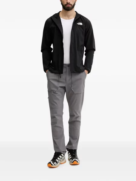 Geacă The North Face cu glugă negru