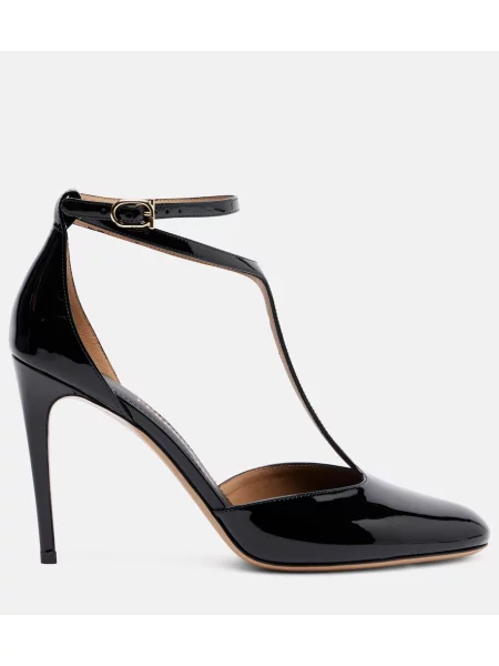 Pantofi cu toc Ferragamo din piele negru